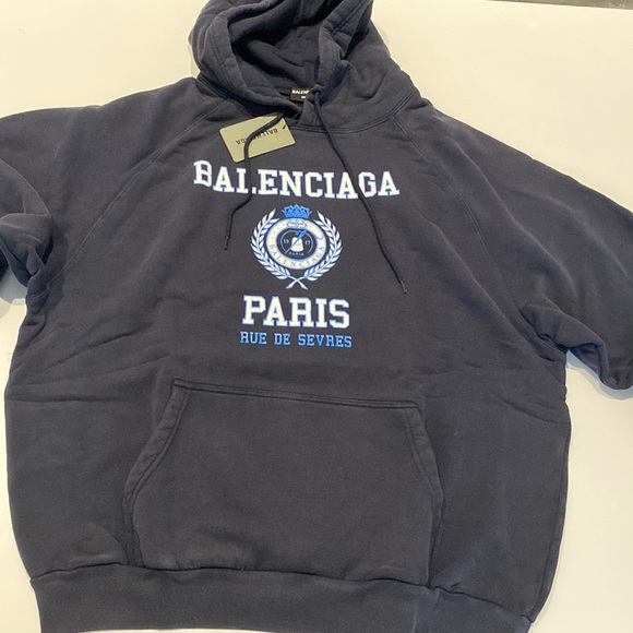 Balenciaga Hoodie Size 3 - Picture 1 of 6